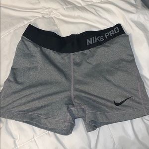 Grey Nike Pros